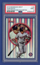 2019 Bowman's Best 1999 Franchise Favorites JUAN SOTO Mets #99FF-JS PSA 9 MINT