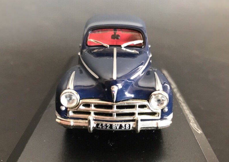 LES MINIATURES DE NOREV réédition Peugeot 203 Bleu 1/43 voiture