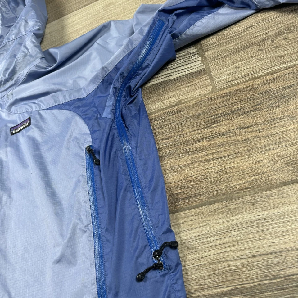 Chaqueta cortavientos Patagonia para mujer pequeña bebé azul vintage ventilada correr Foto 4 de 4