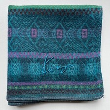 JAPAN HANDKERCHIEF MEN'S VINTAGE ART GEOMETRIC POCKET SQUARE COTTON 17" B0181