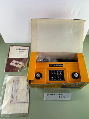 COLOR TV GAME 6 Console Boxed CTG-6V Nintendo Tested System COLOR TV GAME 6 Console Boxed CTG-6V Nintendo Tested System