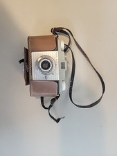 Kodak Pony 135 Viewfinder Camera With Brown Leather Case UNTESTED PARTS ONLY