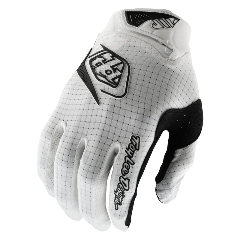Gants Troy Lee Designs Air Mono blanc de motocross respirants