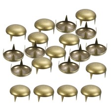 80Pcs Bronze 16mm Round Dome Rivets for DIY Leather Craft