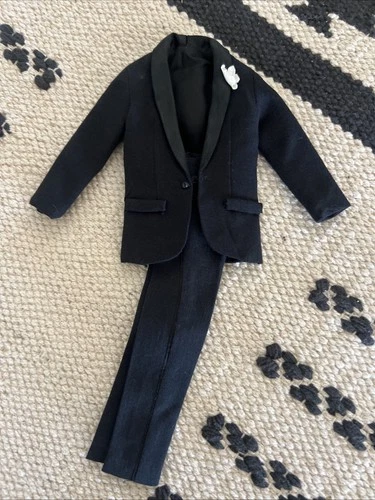 Vintage Ken Doll Tuxedo #787 Pants & Jacket / Blazer Excellent ~ 1960's