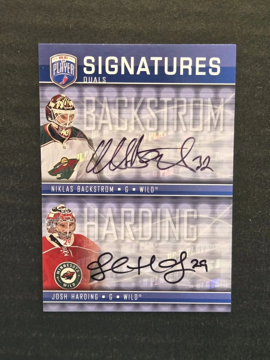 Nicklas Backstrom Ice Hockey Autographed Sports Trading Card