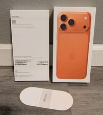 Apple iPhone 17 Pro Max Cosmic Orange 512GB EMPTY BOX ONLY Model A3257 w/ Insert