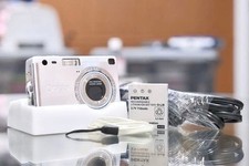 Pentax Optio S4i Silver Compact Digital Camera CCD 4MP Tested Working Japan