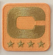 Tampa Bay Buccaneers 50th Seasons Captain Patch Throwback  Jersey