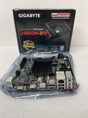 Gigabyte GA-J1800N-D2N with Built-in Intel Dual-Core Celeron miniITX Motherboard