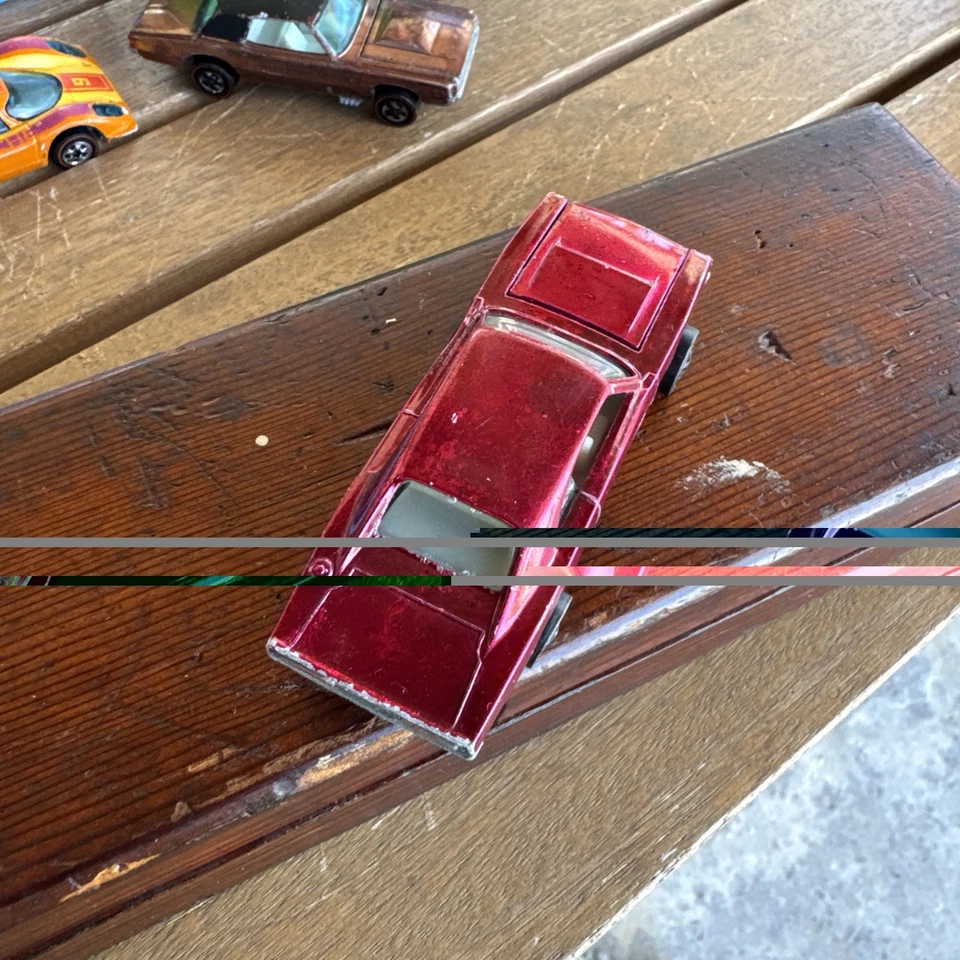 Hot Wheels Custom Charger - Rose - Vintage 1968 Redline - Image 4 of 4