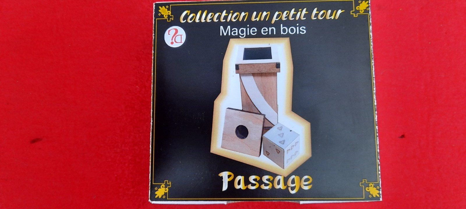 Tour de magie Passage de Gilles Devillars coffret bois illusion close-up