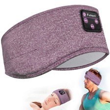 Sleep Headphones Bluetooth Sports Headband, Wireless Sports Headband Headphon...