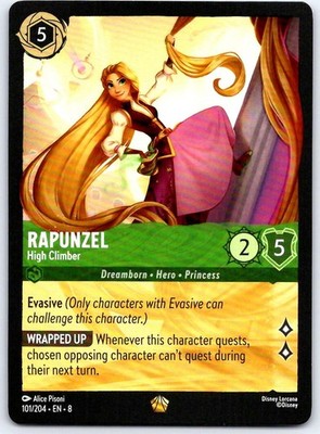 Rapunzel - High Climber #101 from Reign Of Jafar () – Pokémon card