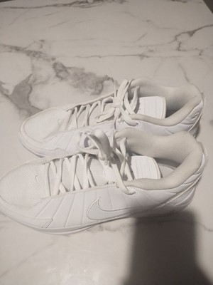 Nike Men's Athletic Sneakers White Low Top Lace-Up Rubber Outsole Solid