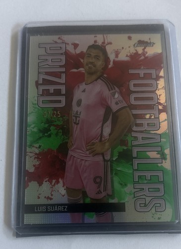 Luis Suarez [Silver] #FI-9 2024 Topps Finest MLS Idols Bronze card