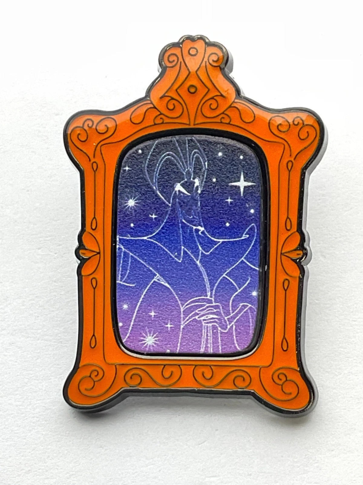 Disney Loungefly Villains Galaxy Constellation Jafar Glow In Dark Pin