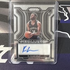 Panini 2021-22 Prizm Rookie Penmanship RaiQuan Gray Autograph Nets #RP-RAI