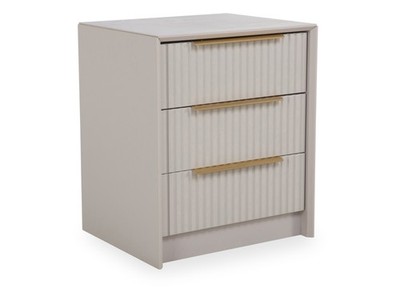 casa NOVA Nachtkonsole Kacey BHT 53x63x45 cm beige Nachttisch