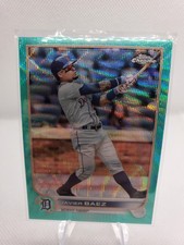 2022 Topps Chrome - Javier Báez #147 Aqua Wave Refractor /199