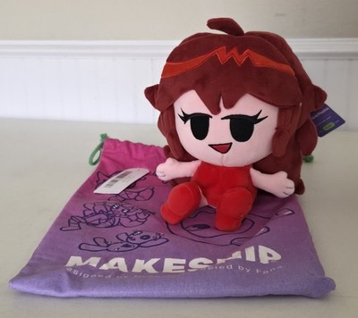 AUTHENTIC Makeship Friday Night Funkin LE Girlfriend Plush NWT Newgrounds Steam