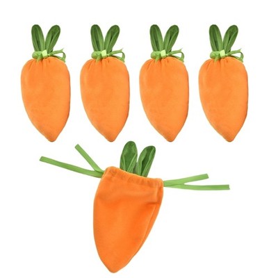 5PCS Carrot Party Charm Box Carrot Theme Easters Celebration Box Box
