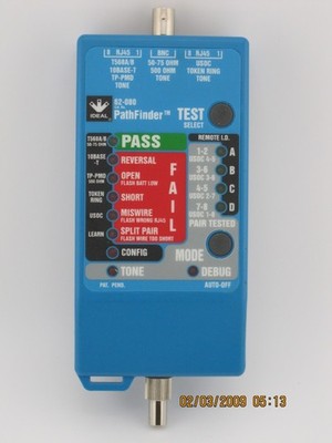 Ideal 62-080 Path Finder Tester Kit Live Circuit Electric - w/ Travel Pouch