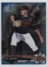2017 Bowman Draft Chrome Sky Blue Refractor 291/399 Zac Lowther #BDC-94 0q65