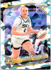 2025 Panini Prizm WNBA #2 Hailey Van Lith Ice Prizms
