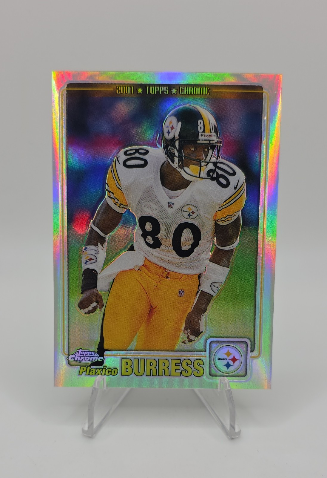 2001 Topps Chrome - Plaxico Burress #182 Refractor /999