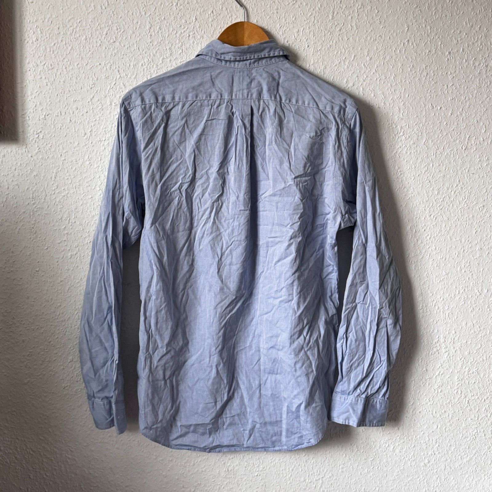 Polo Ralph Lauren Custom Fit Oxford Shirt - Blue Chambray - Men's 15.5 / 39 image 3