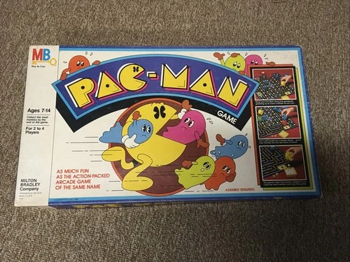 Vintage Complete 1982 Milton Bradley PAC-MAN Board Game