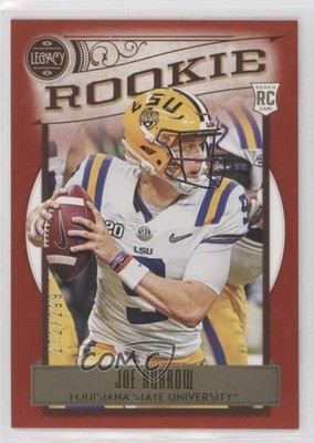 2020 Panini Legacy Rookies Red 272/299 Joe Burrow #141 Rookie RC 07qw
