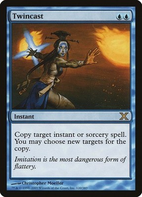 10th Edition  MTG   1   Twincast  Magic