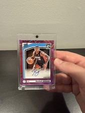 Keshad Johnson 2024-25 Optic Pink Velocity Prizm Auto /79 RC Slam Dunk Champ!