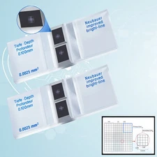 10x Hemocytometer Cell Counting Chambe Neubauer Improved Blood Counting Chamber