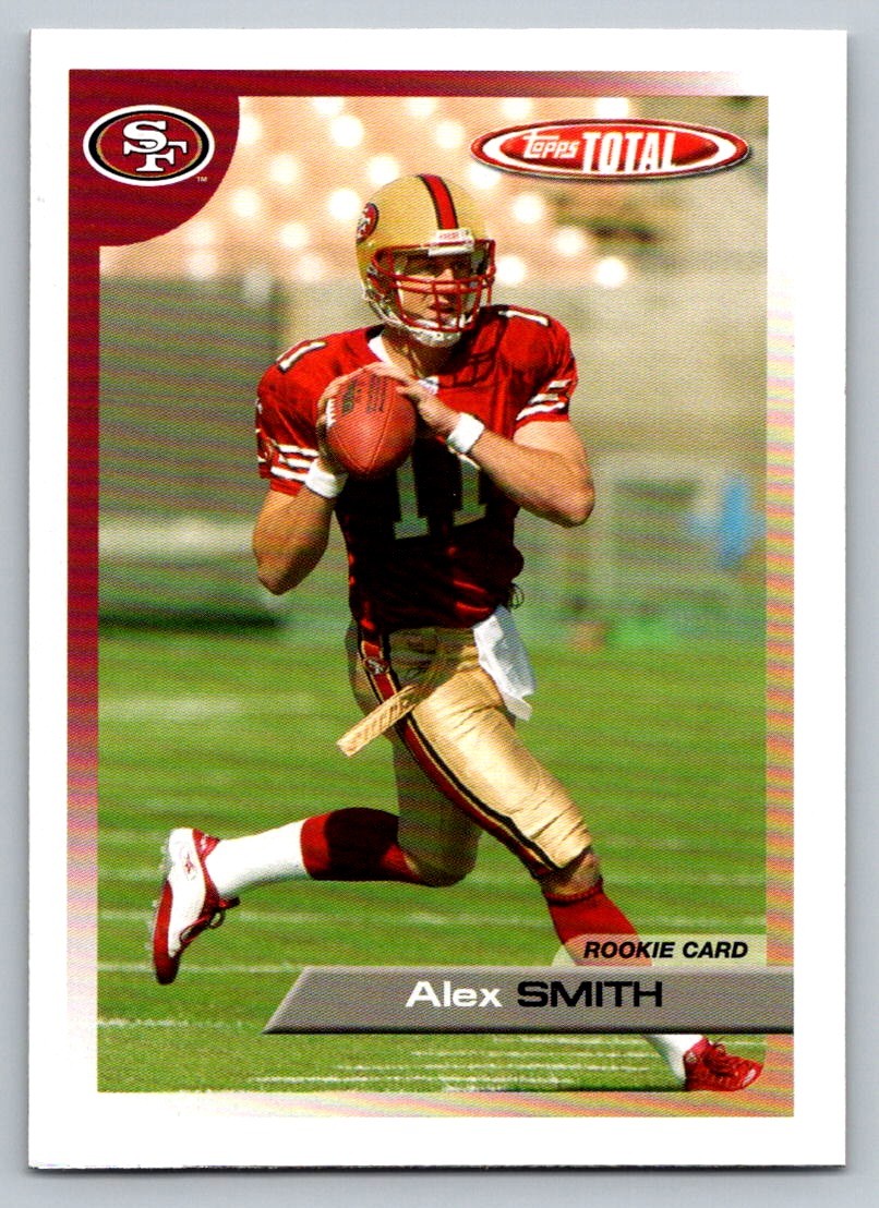 Alex Smith Topps Total #487 Base