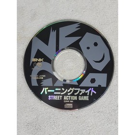 Burning Fight SNK Neo Geo CD Street Action Game NGCD-018 Japan Import Loose Disc