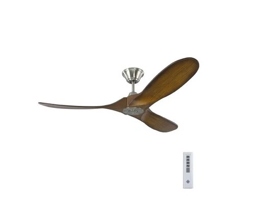 Generation Lighting Maverick II 52 in. Brushed Steel Ceiling Fan 3MAVR52BSKOA - Picture 1 of 3