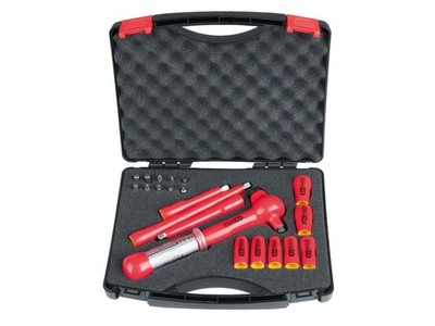 KS TOOLS 117.1876 1/4'' Steckschlüssel-Satz mit isolierten Werkzeugen, 21-tlg