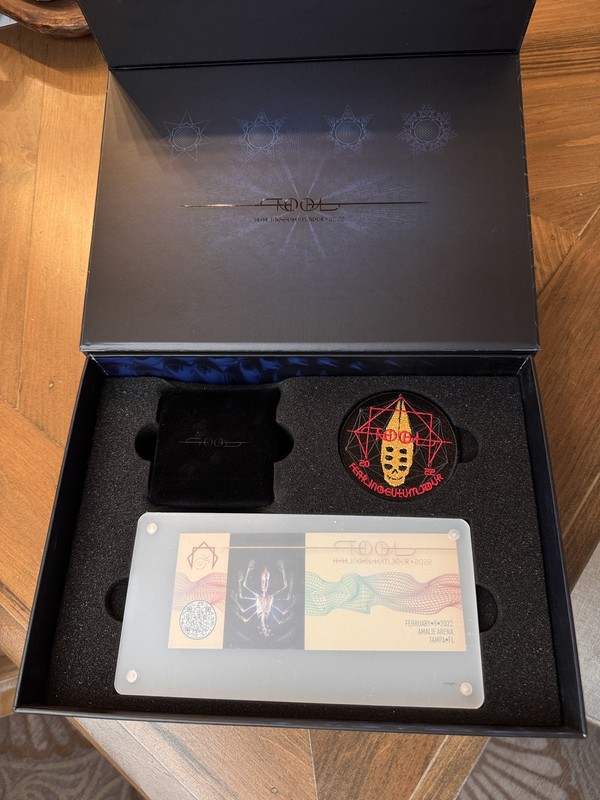 Tool Fear Inoculum Tour 2022 Package VIP Box Tampa, FL