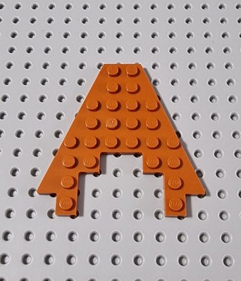 Lego Flügel Flügelplatte 8x8 mit Ausschnitt 3x4 Dunkel Orange Wedge 6104 A203