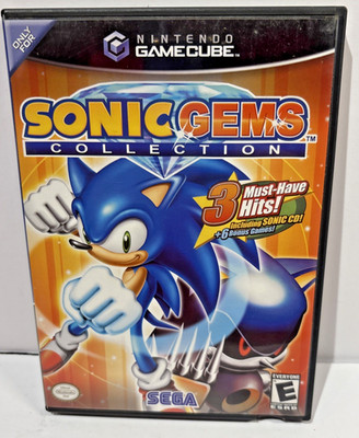 Sonic Gems Collection (GameCube) Complete w/ Manual 