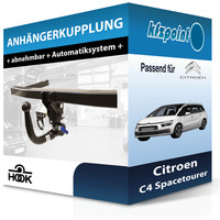 für Citroen C4 Spacetourer 04.2018-Jetzt Hook AnhäNgerkupplung Abnehmbar Neu
