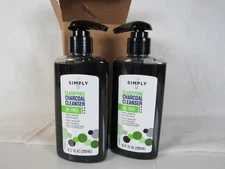 2X Simply U Clarifying Charcoal Cleanser COMPARE TO BIORE Deep Pore 6.77 fl OZ 