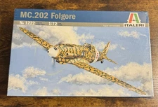 Italeri #1222 1/72 MC.202 Folgore~SEALED ~New!!!!