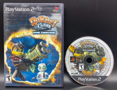 Ratchet & Clank: Going Commando (Sony PlayStation 2, 2003) No Manual Tested