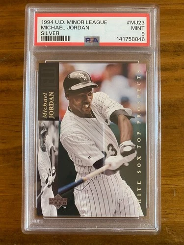 1994 UD Minor League Silver Michael Jordan #MJ23 PSA 9