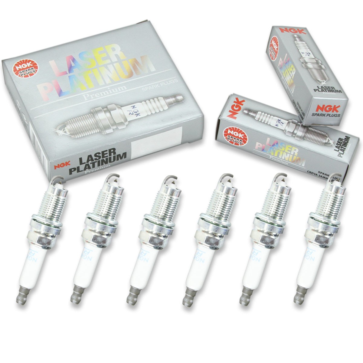 6 pc NGK 6737 PZFR5Q-11 Laser Platinum Spark Plugs for PK20GR8 7000 3326 101 ve