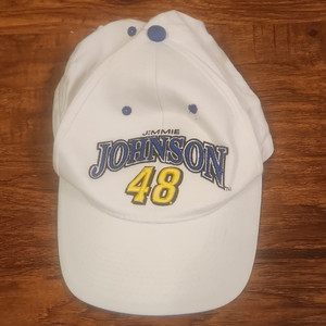 Vintage Chase Authentics Jimmie Johnson Lowe's NASCAR Youth Adjustable Cap White